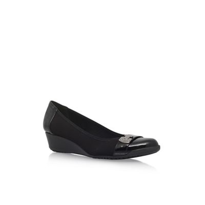 Black 'Carly2' mid heel pumps